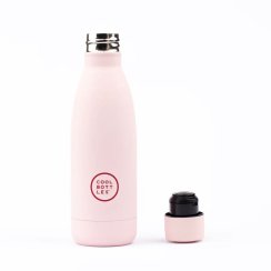 Nerezová termolahev COOL BOTTLES Pastel Pink třívrstvá 350ml