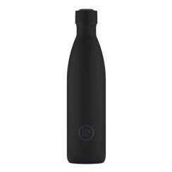 Nerezová termolahev COOL BOTTLES Mono Black třívrstvá 750 ml