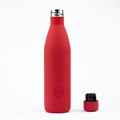 Nerezová termolahev COOL BOTTLES Vivid Red třívrstvá 750ml