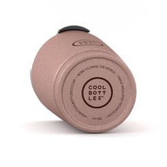 Nerezový termohrnek COOL BOTTLES Metallic Rose třívrstvý 550ml