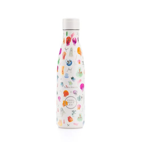 Nerezová termolahev COOL BOTTLES Xclusive! Crazy Skulls třívrstvá 500 ml