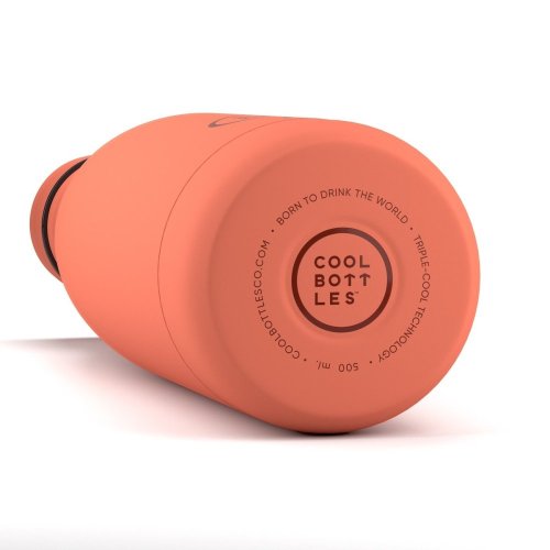 Nerezová termolahev COOL BOTTLES Pastel Coral třívrstvá 750 ml