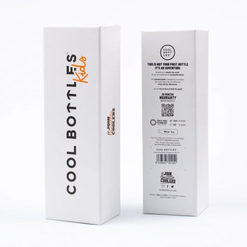 Dětská nerezová termolahev COOL BOTTLES Kids Jungle Park třívrstvá 260ml 3D
