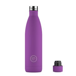 Termo fľaša z nerezovej ocele COOL BOTTLES Vivid Violet trojvrstvová 750 ml
