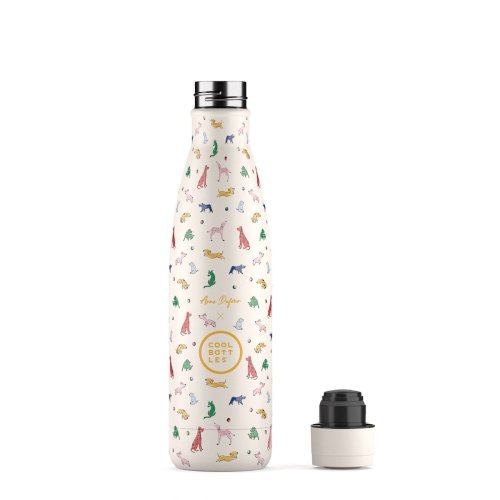 Termo fl'aša z nerezové ocele Cool Bottles Xclusive! Doggie Party trojvrstvová 500 ml