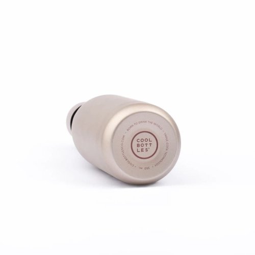 Nerezová termolahev COOL BOTTLES Metallic Rose třívrstvá 350ml