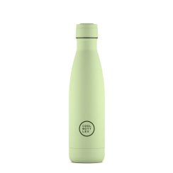 Termo fľaša z nerezovej ocele COOL BOTTLES Pastel Green trojvrstvová 500 ml