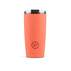 Nerezový termohrnek COOL BOTTLES Pastel Coral třívrstvý 550ml