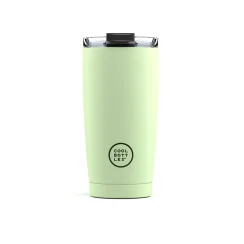 Nerezový termohrnek COOL BOTTLES Pastel Green třívrstvý 550ml