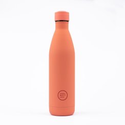 Nerezová termolahev COOL BOTTLES Pastel Coral třívrstvá 750ml
