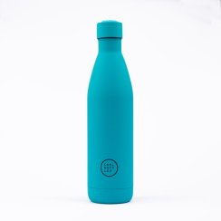 Nerezová termolahev COOL BOTTLES Vivid Turquoise třívrstvá 750ml