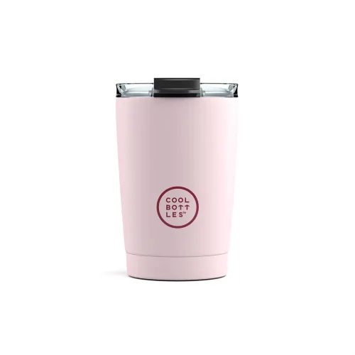 Nerezový termohrnek COOL BOTTLES Pastel Pink třívrstvý 330ml