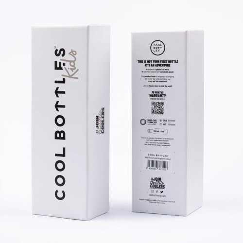 Dětská nerezová termolahev COOL BOTTLES Kids Hanging Friends třívrstvá 260ml 3D