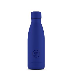 Termo fľaša z nerezovej ocele COOL BOTTLES Vivid Blue trojvrstvová 350 ml