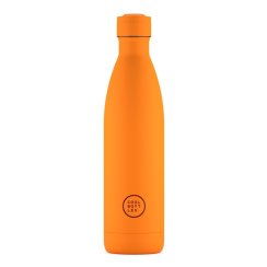 Nerezová termolahev COOL BOTTLES Vivid Orange třívrstvá 750 ml