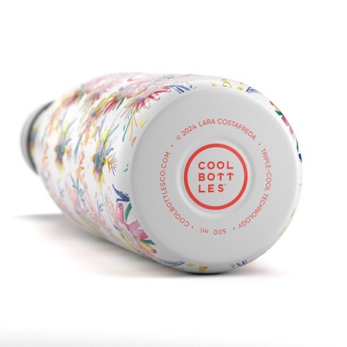 Termo fl'aša z nerezové ocele Cool Bottles Xclusive! Secret Blossom trojvrstvová 500 ml