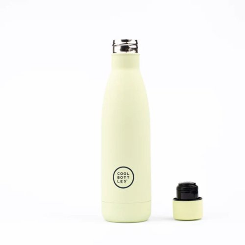 Nerezová termolahev COOL BOTTLES Pastel Green třívrstvá 500ml