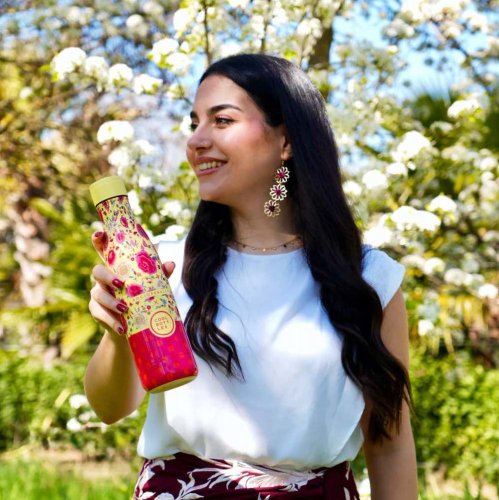 Nerezová termolahev COOL BOTTLES Xclusive! Love Flamenco třívrstvá 500ml