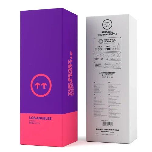 Nerezová termofľaša Cool Bottles Sport Los Angeles 950 ml