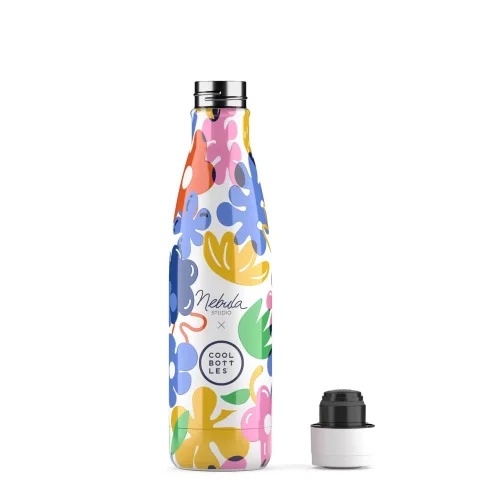 Nerezová termolahev Cool Bottles Xclusive! Floral Madness třívrstvá 500 ml