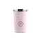 Nerezový termohrnek COOL BOTTLES Pastel Pink třívrstvý 330ml