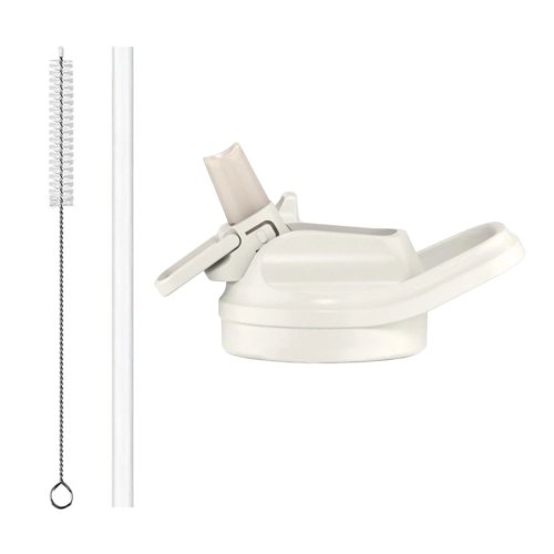 Pítko se silikonovým náustkem Cool Bottles Kiddie Cap 350 ml ivory