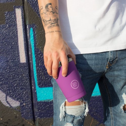 Nerezový termohrnek COOL BOTTLES Vivid Violet třívrstvý 550ml