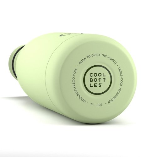 Nerezová termolahev COOL BOTTLES Pastel Green třívrstvá 750 ml