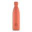 Nerezová termolahev COOL BOTTLES Pastel Coral třívrstvá 750 ml