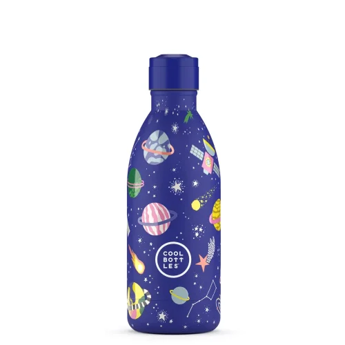 Dětská nerezová termolahev COOL BOTTLES Kids Stellar Journey třívrstvá 500 ml 3D