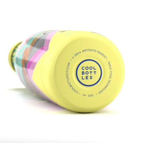 Termo fl'aša z nerezové ocele Cool Bottles Xclusive! Mediterranean trojvrstvová 500 ml