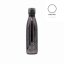 Nerezová termolahev COOL BOTTLES Chrome Graphite dvouvrstvá 500ml