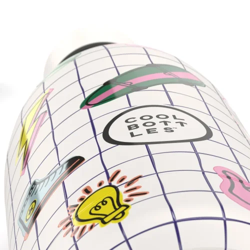 Detská termo fľaša z nerezovej ocele COOL BOTTLES Kids Play Mode trojvrstvová 500 ml 3D