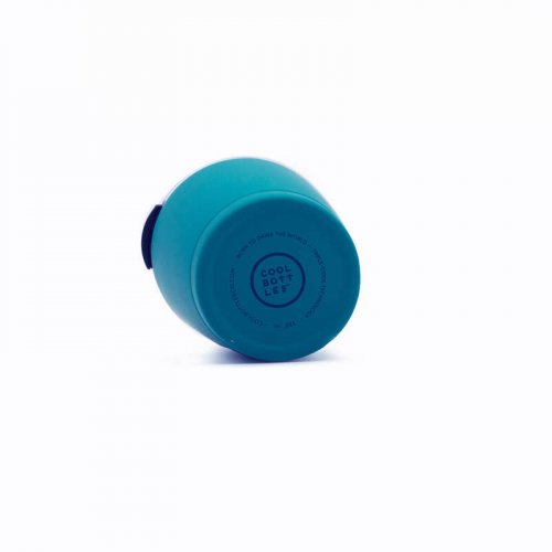 Nerezový termohrnek COOL BOTTLES Vivid Turquoise třívrstvý 330ml