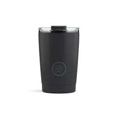 Nerezový termohrnek COOL BOTTLES Mono Black třívrstvý 330ml