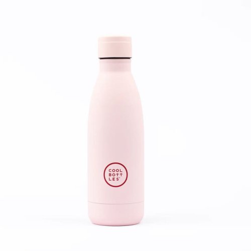 Nerezová termolahev COOL BOTTLES Pastel Pink třívrstvá 350ml