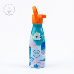 Dětská nerezová termolahev COOL BOTTLES Kids Sea World třívrstvá 260ml 3D