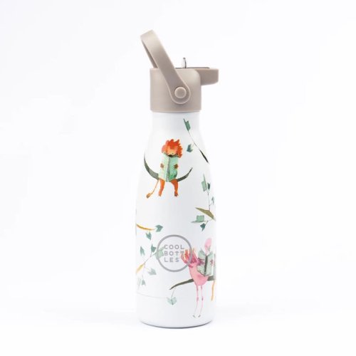 Dětská nerezová termolahev COOL BOTTLES Kids Reading Buddies třívrstvá 260ml 3D