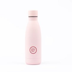 Nerezová termolahev COOL BOTTLES Pastel Pink třívrstvá 350ml