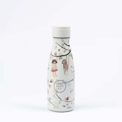 Dětská nerezová termolahev COOL BOTTLES Kids Hanging Friends třívrstvá 260ml 3D