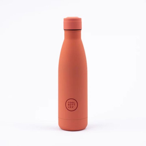 Nerezová termolahev COOL BOTTLES Pastel Coral třívrstvá 500ml