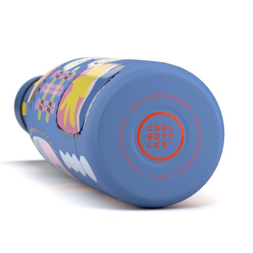 Nerezová termolahev Cool Bottles Xclusive! Patch Zone třívrstvá 500 ml