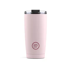 Nerezový termohrnek COOL BOTTLES Pastel Pink třívrstvý 550ml