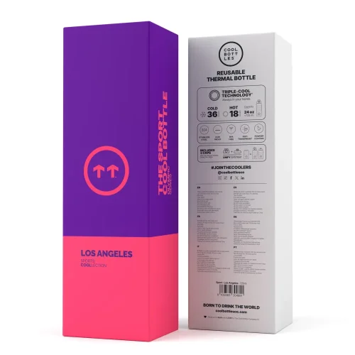 Nerezová termofľaša Cool Bottles Sport Los Angeles 725 ml