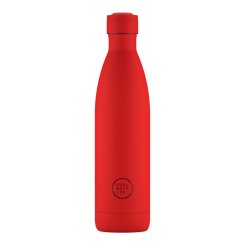 Nerezová termolahev COOL BOTTLES Vivid Red třívrstvá 750 ml