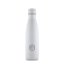 Termo fľaša z nerezovej ocele COOL BOTTLES Mono White trojvrstvová 500 ml