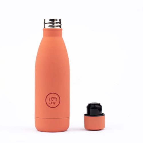 Nerezová termolahev COOL BOTTLES Pastel Coral třívrstvá 350ml