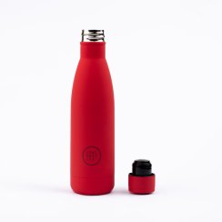 Nerezová termolahev COOL BOTTLES Vivid Red třívrstvá 500ml