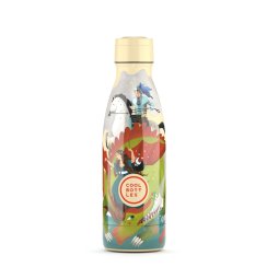 Detská nerezová termofľaša COOL BOTTLES Kids Knight Legend trojvrstvová 350 ml 3D
