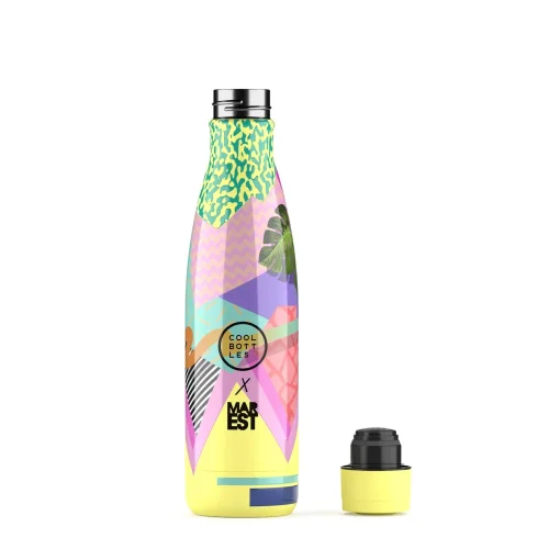 Termo fl'aša z nerezové ocele Cool Bottles Xclusive! Mediterranean trojvrstvová 500 ml